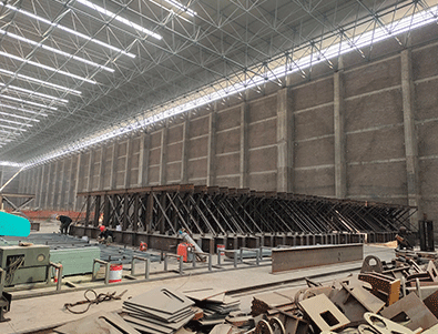河北安诺承建的广西翅冀钢铁集团180万吨，14条工角槽热镀锌生产线 开工大吉